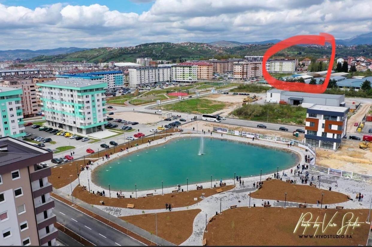 Athena Apartman Lukavica Exterior foto